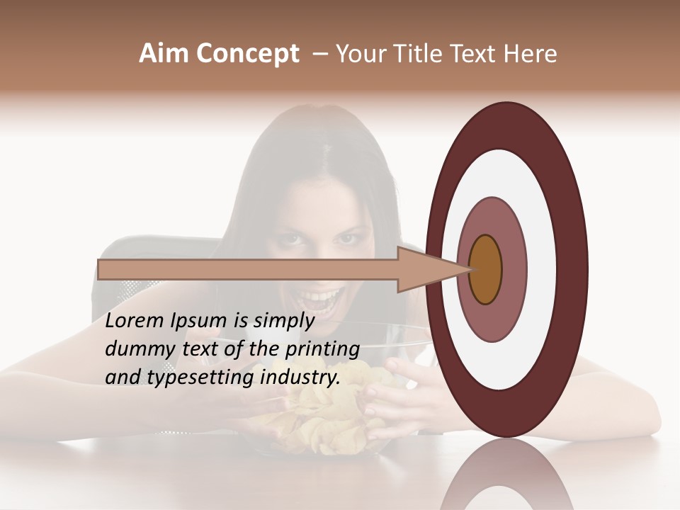 Person Salt Nutrition PowerPoint Template