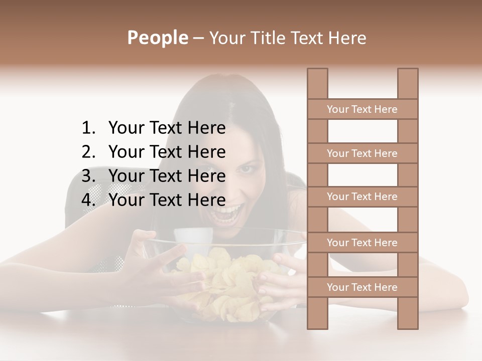 Person Salt Nutrition PowerPoint Template