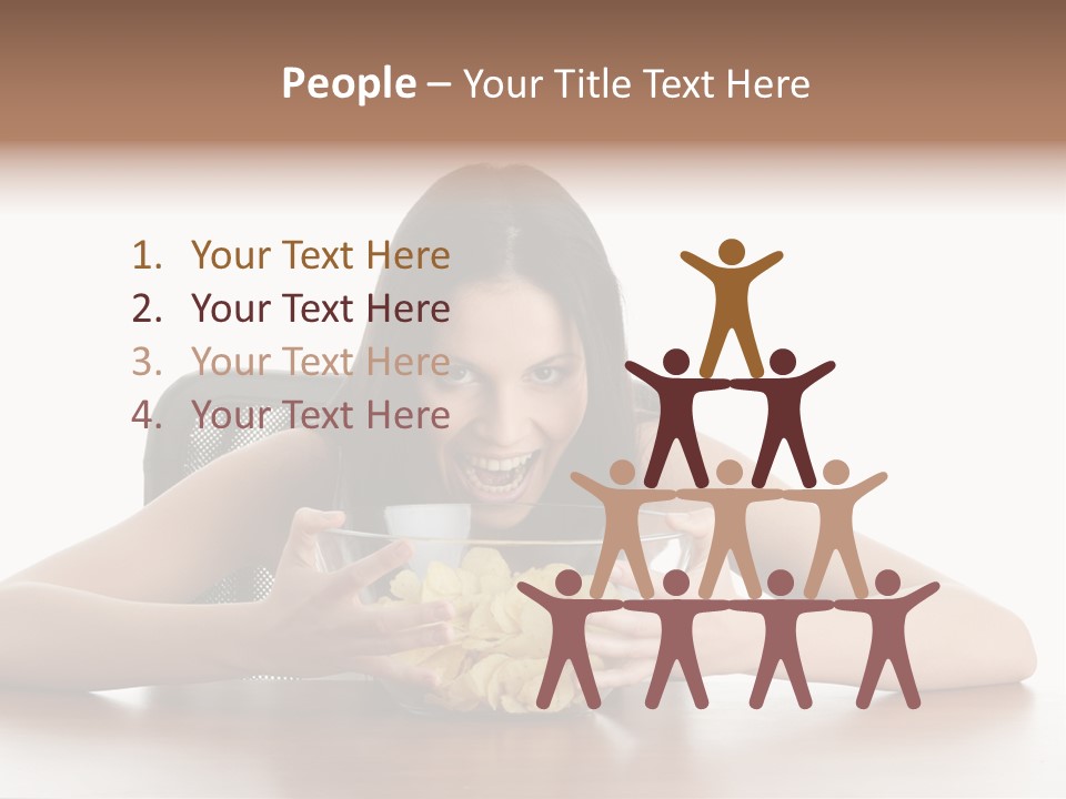 Person Salt Nutrition PowerPoint Template