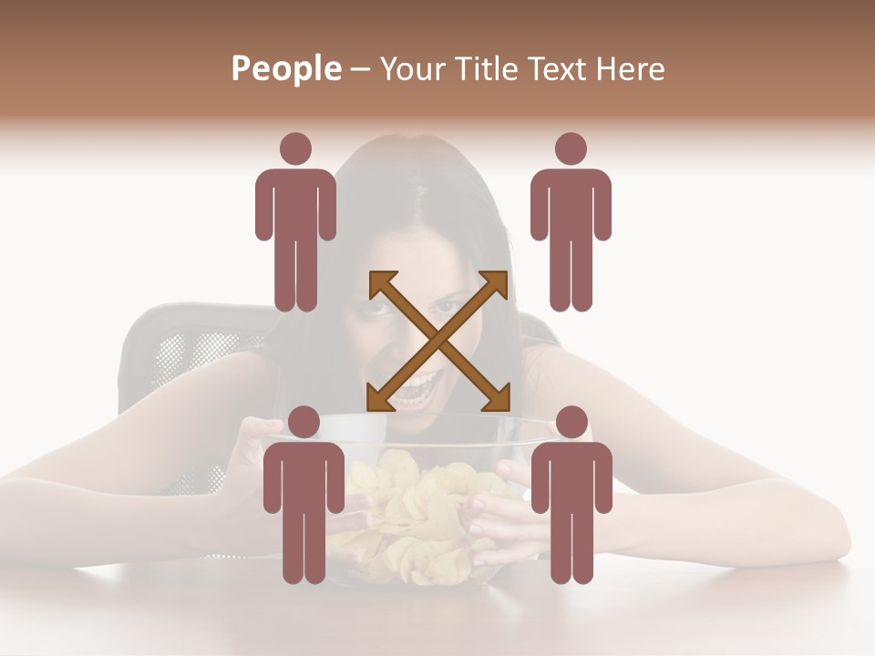 Person Salt Nutrition PowerPoint Template