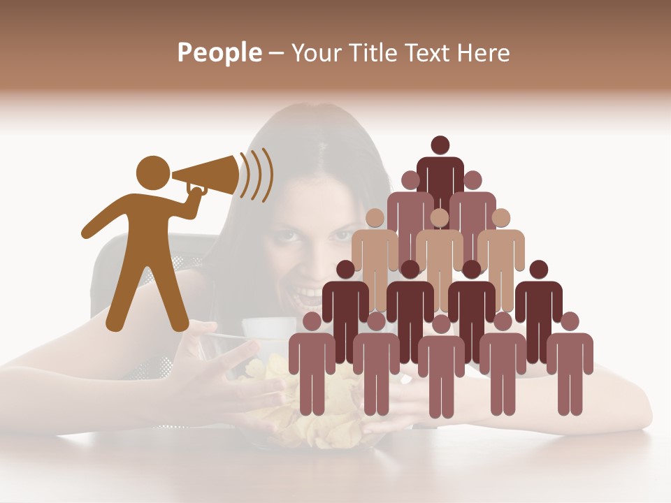 Person Salt Nutrition PowerPoint Template