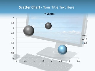 Liquidcrystal Digital Wide PowerPoint Template