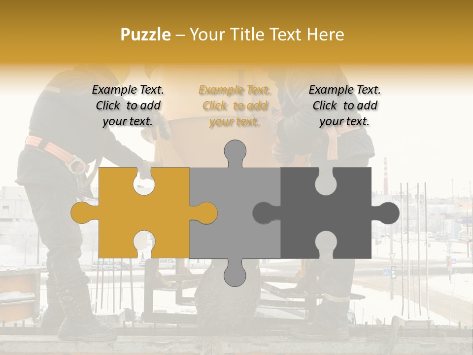 Flow Form Hat PowerPoint Template