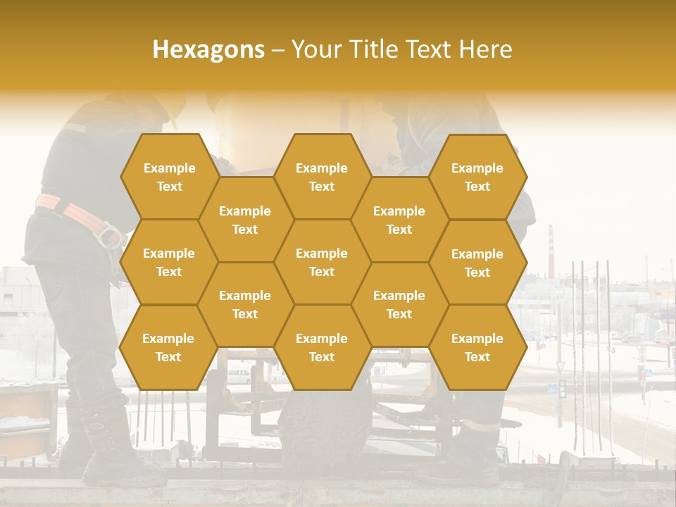 Flow Form Hat PowerPoint Template