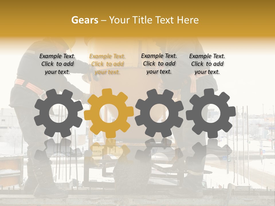 Flow Form Hat PowerPoint Template