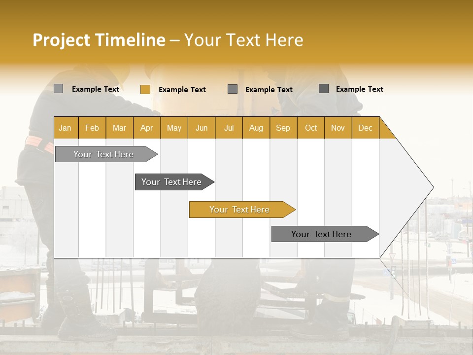 Flow Form Hat PowerPoint Template