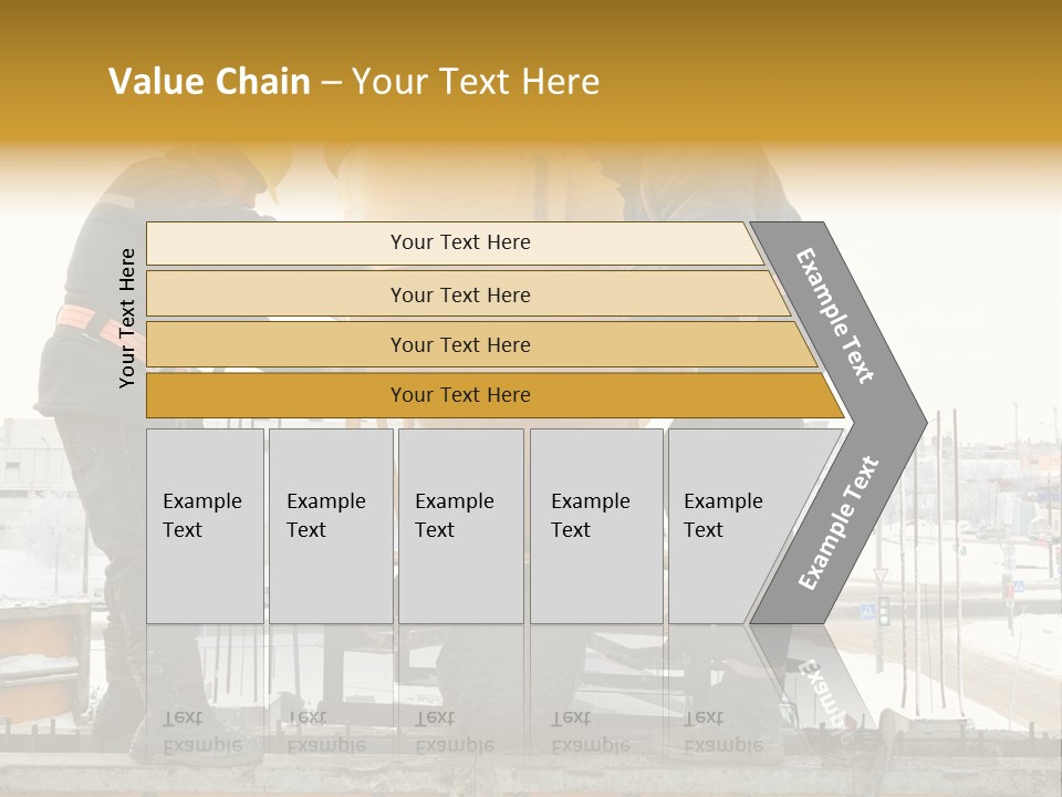 Flow Form Hat PowerPoint Template