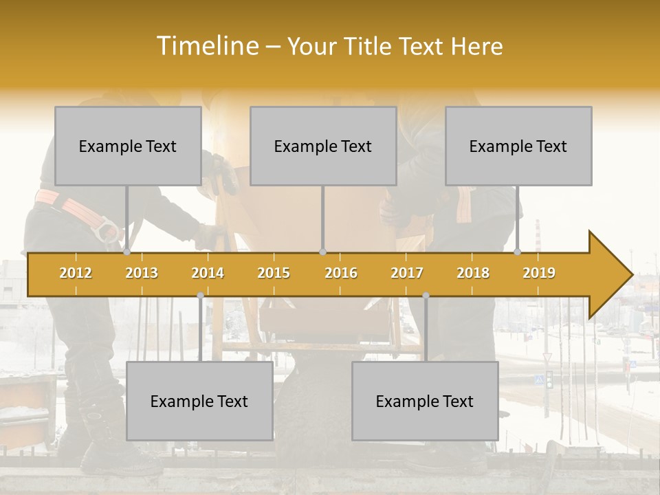 Flow Form Hat PowerPoint Template