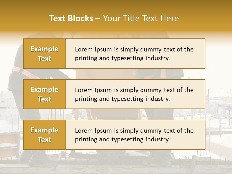 Flow Form Hat PowerPoint Template