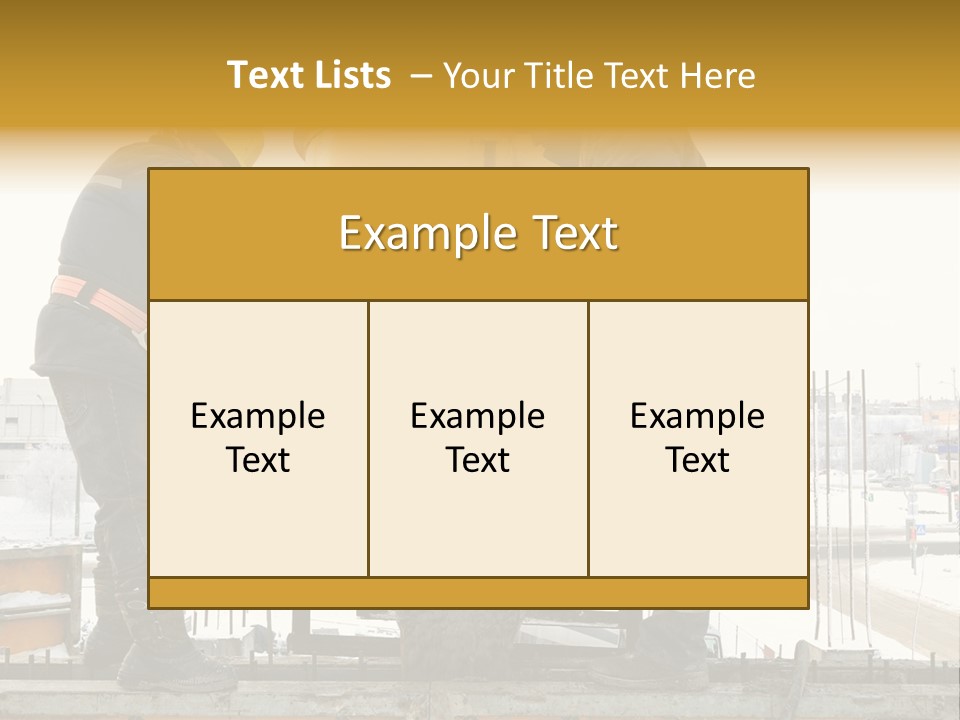 Flow Form Hat PowerPoint Template