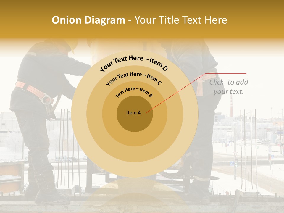 Flow Form Hat PowerPoint Template