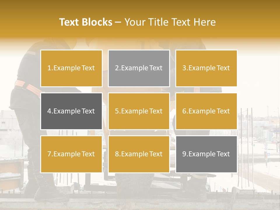 Flow Form Hat PowerPoint Template