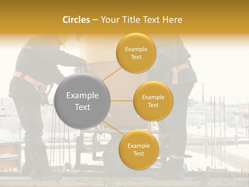 Flow Form Hat PowerPoint Template
