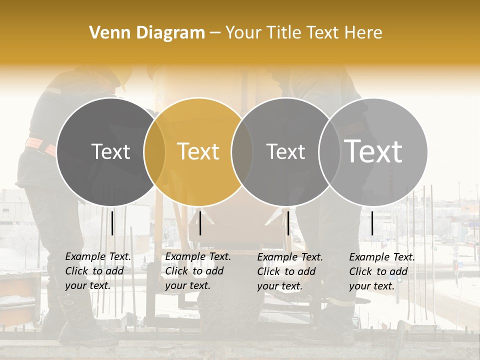 Flow Form Hat PowerPoint Template