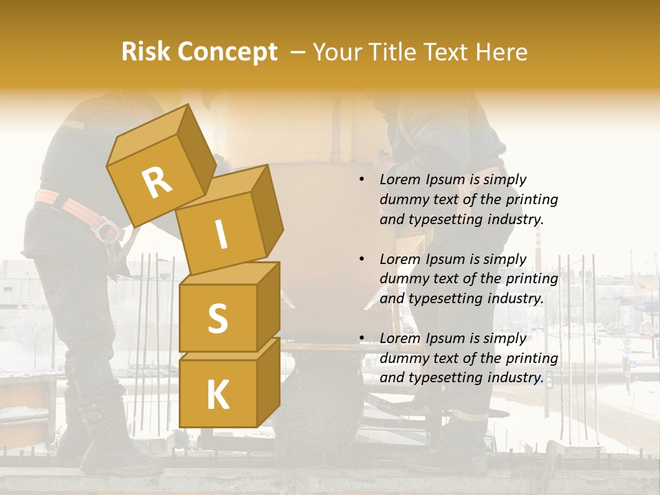 Flow Form Hat PowerPoint Template