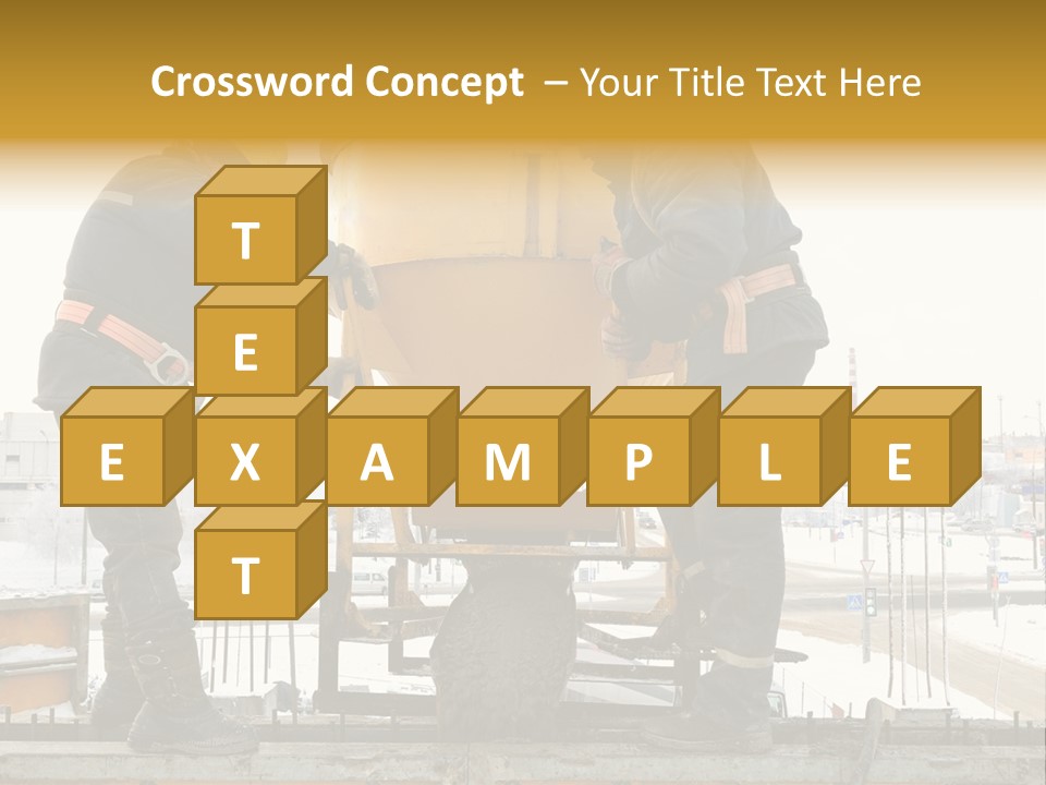 Flow Form Hat PowerPoint Template