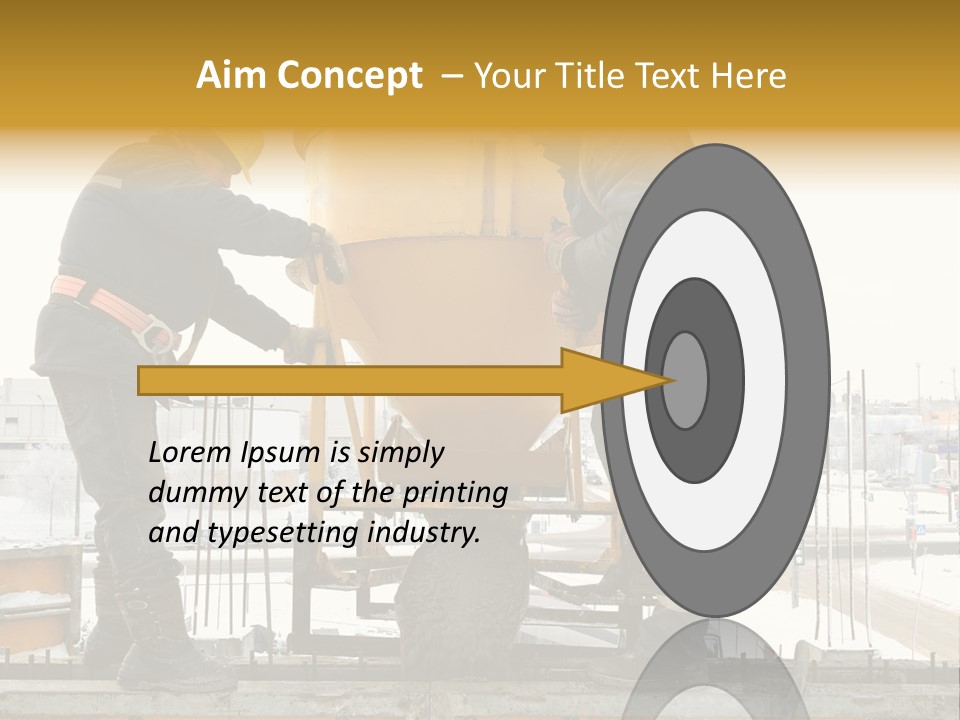 Flow Form Hat PowerPoint Template