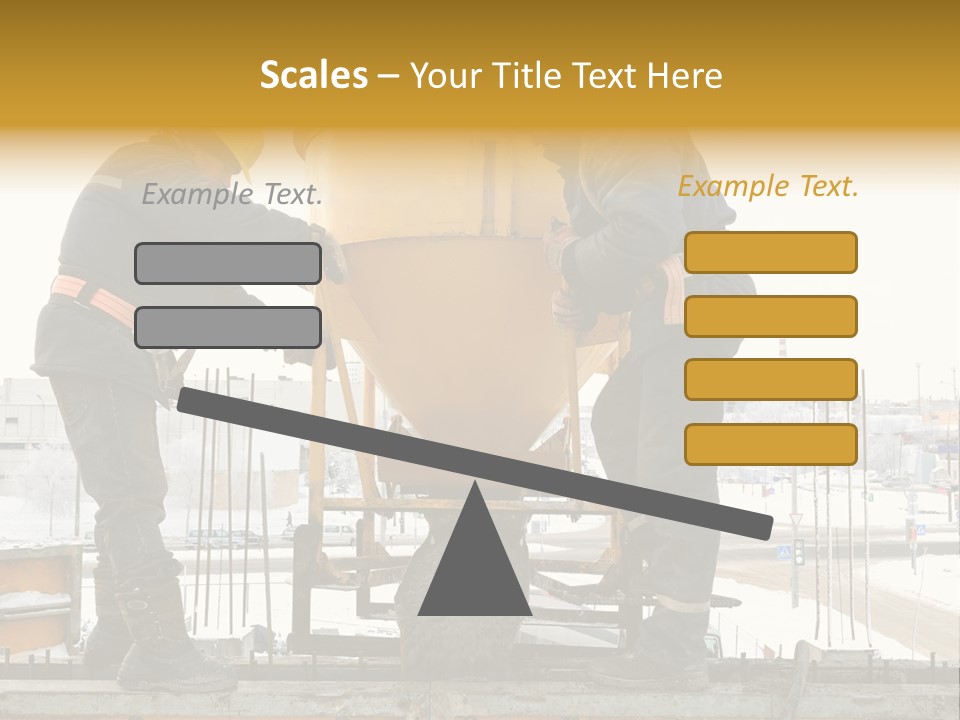 Flow Form Hat PowerPoint Template