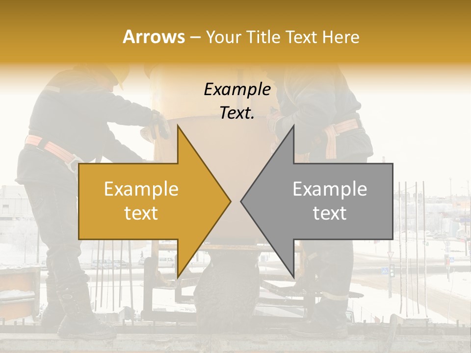 Flow Form Hat PowerPoint Template