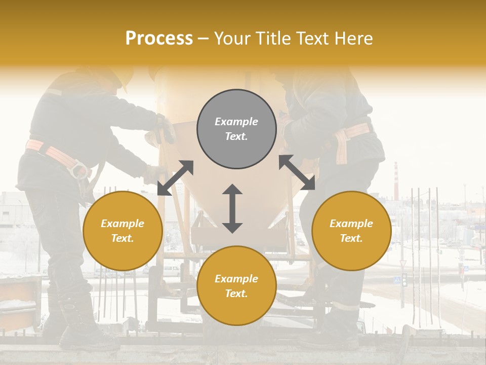 Flow Form Hat PowerPoint Template