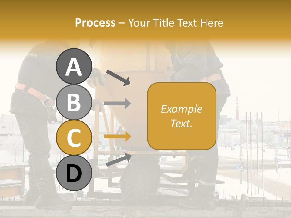 Flow Form Hat PowerPoint Template