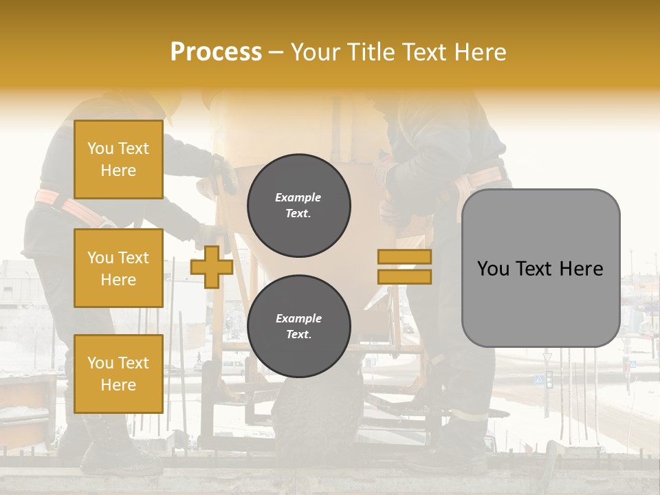 Flow Form Hat PowerPoint Template