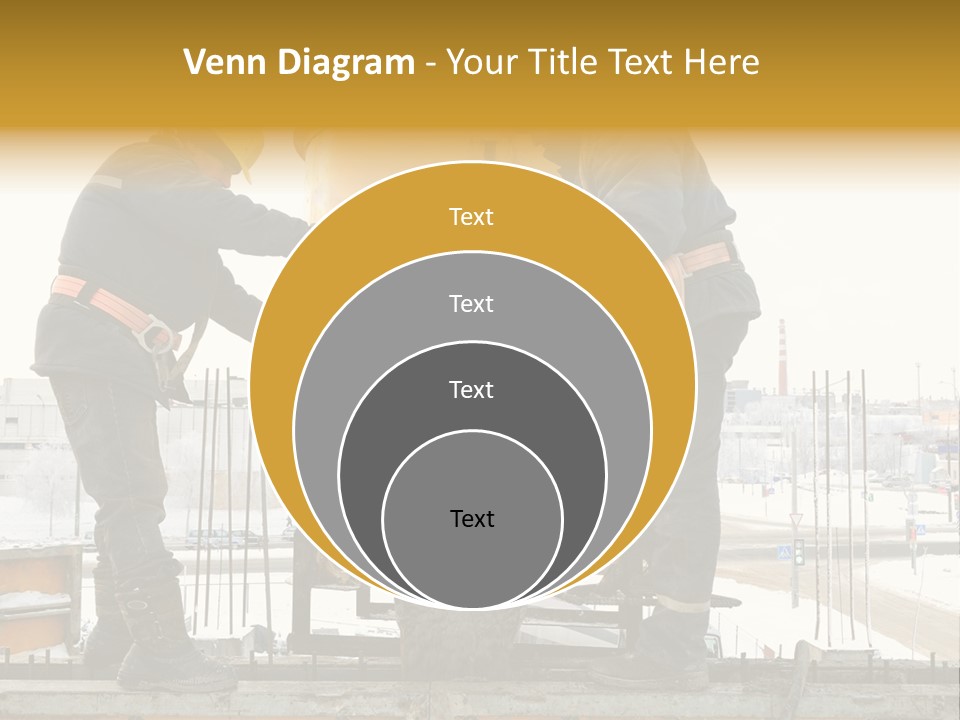 Flow Form Hat PowerPoint Template