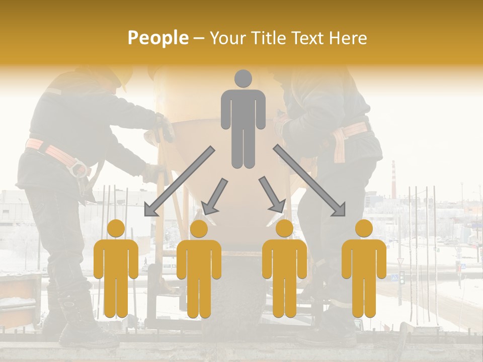 Flow Form Hat PowerPoint Template