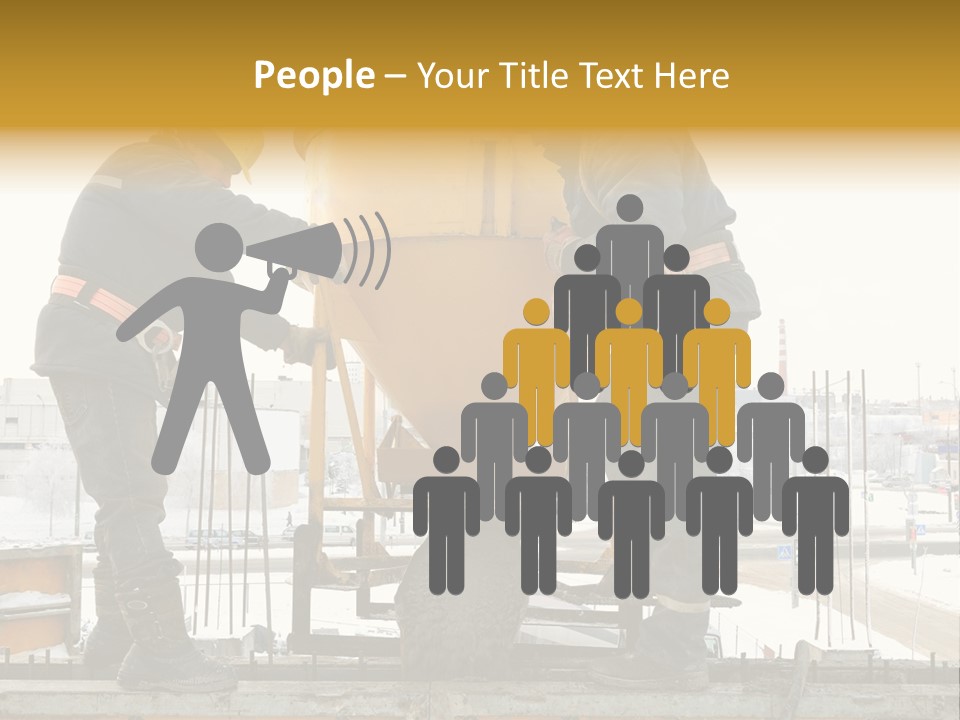 Flow Form Hat PowerPoint Template