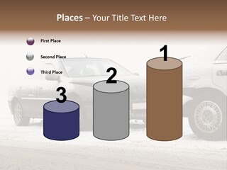 Broken Road Winter PowerPoint Template