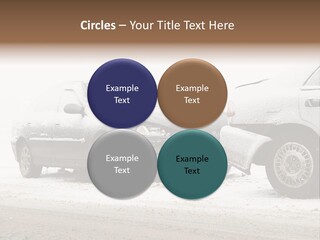 Broken Road Winter PowerPoint Template