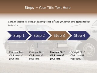 Broken Road Winter PowerPoint Template