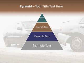 Broken Road Winter PowerPoint Template