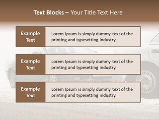 Broken Road Winter PowerPoint Template