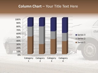 Broken Road Winter PowerPoint Template