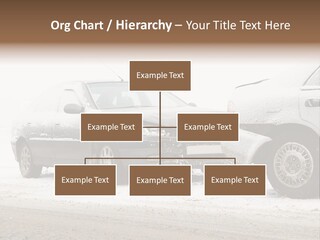 Broken Road Winter PowerPoint Template