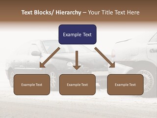Broken Road Winter PowerPoint Template