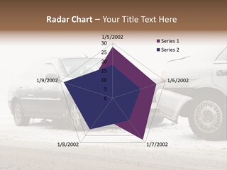 Broken Road Winter PowerPoint Template