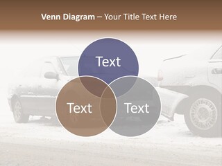 Broken Road Winter PowerPoint Template