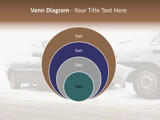 Broken Road Winter PowerPoint Template