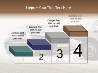 Broken Road Winter PowerPoint Template