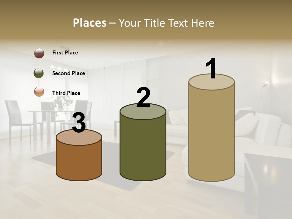 Modern Floor Solid PowerPoint Template