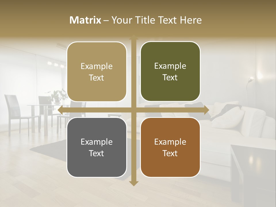 Modern Floor Solid PowerPoint Template