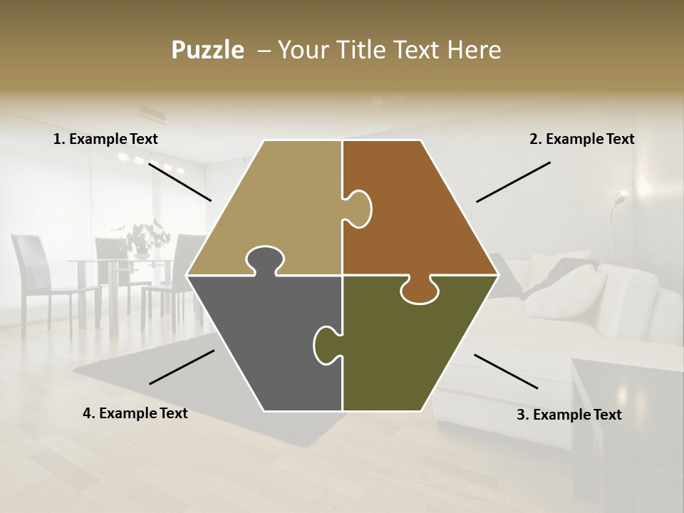 Modern Floor Solid PowerPoint Template