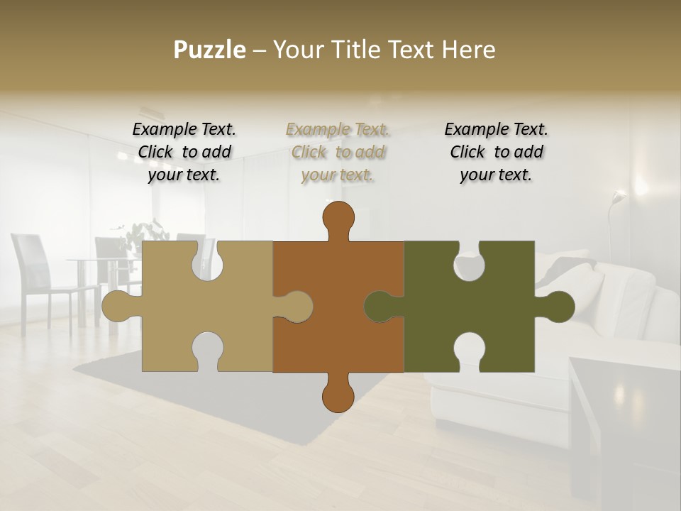 Modern Floor Solid PowerPoint Template