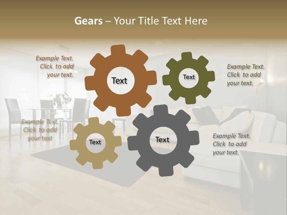 Modern Floor Solid PowerPoint Template