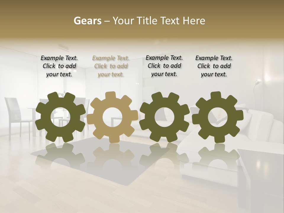 Modern Floor Solid PowerPoint Template