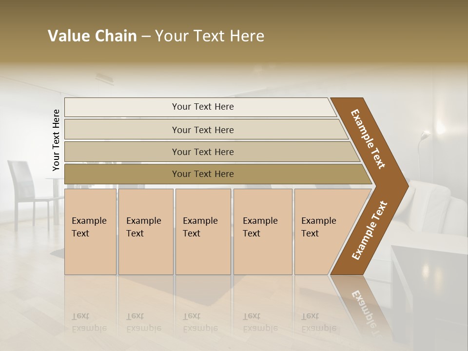 Modern Floor Solid PowerPoint Template