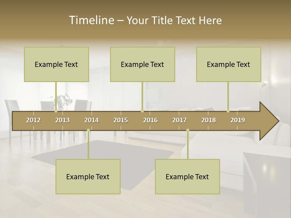Modern Floor Solid PowerPoint Template