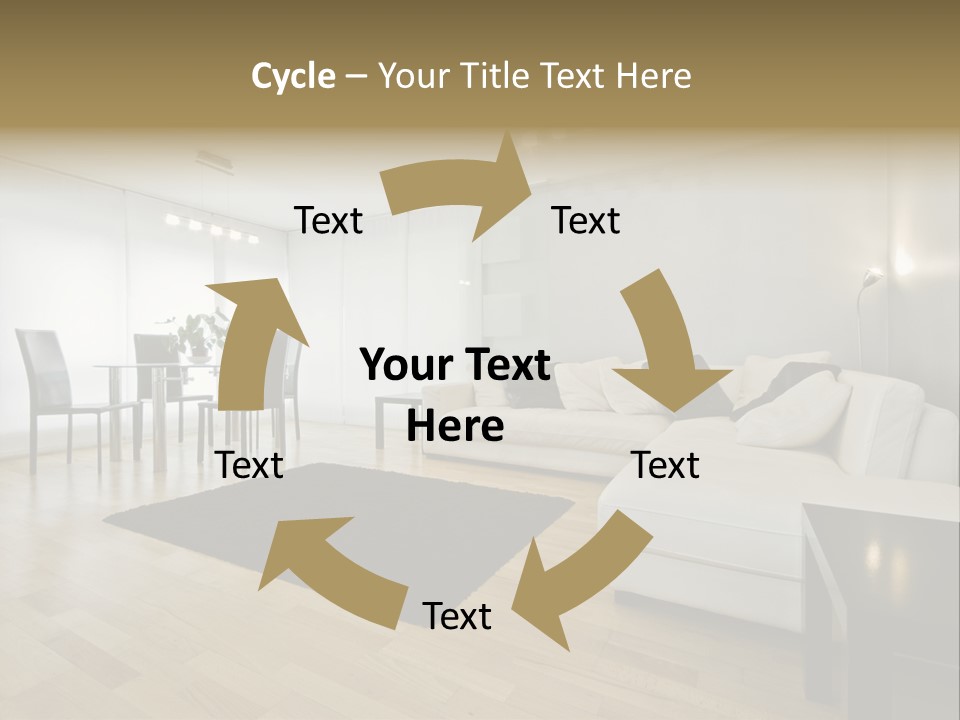 Modern Floor Solid PowerPoint Template